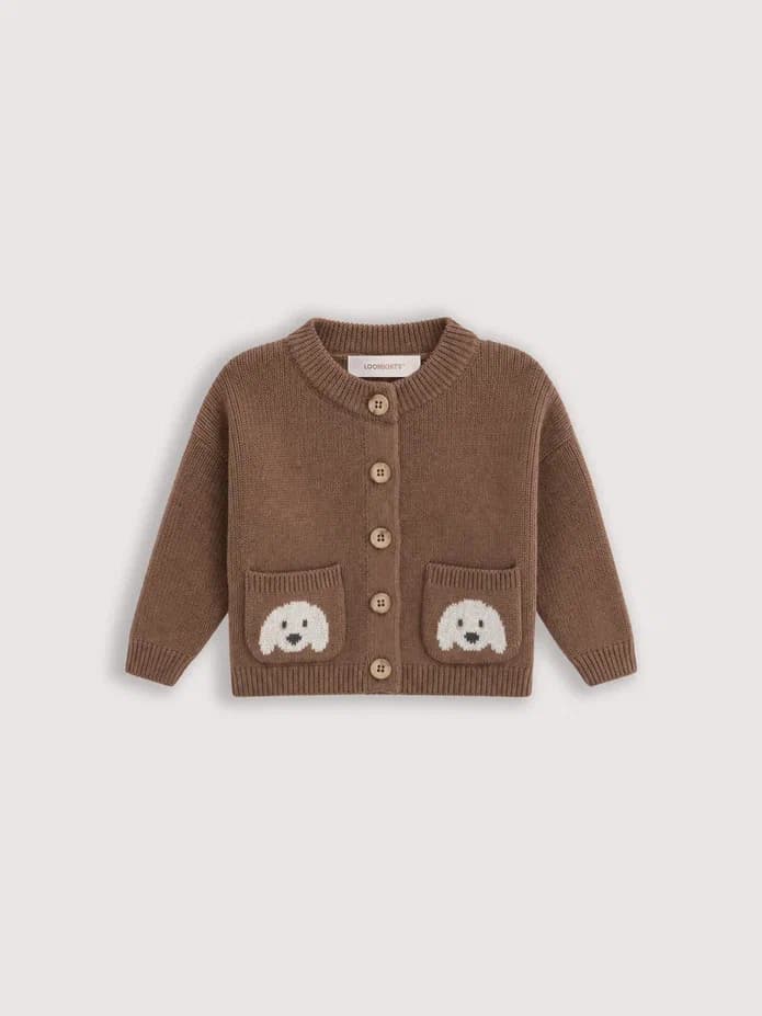 Кардиган детский Loomknits Шоколад