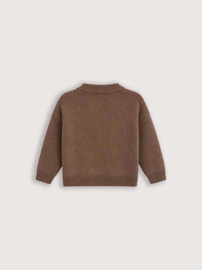 Кардиган детский Loomknits Шоколад
