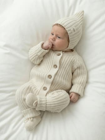Комплект 3в1 лапша из 100% хлопка Молочный