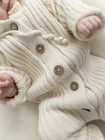 Комплект 3в1 лапша из 100% хлопка Молочный