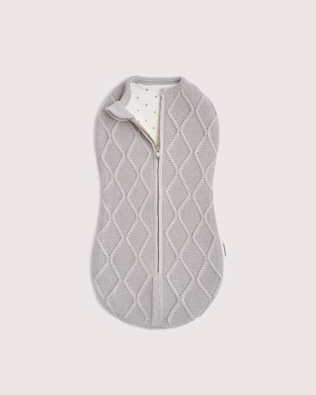 Кокон детский Oliver Loomknits Светло-серый