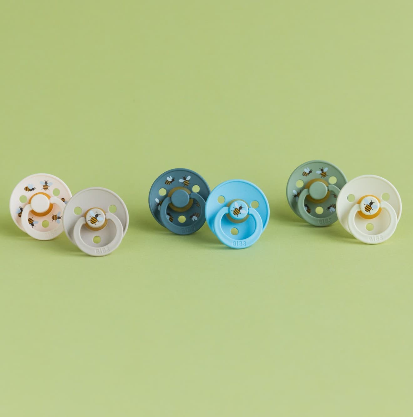 BIBS Studio Colour - Bumblebee - Ivory 6-18 месяцев