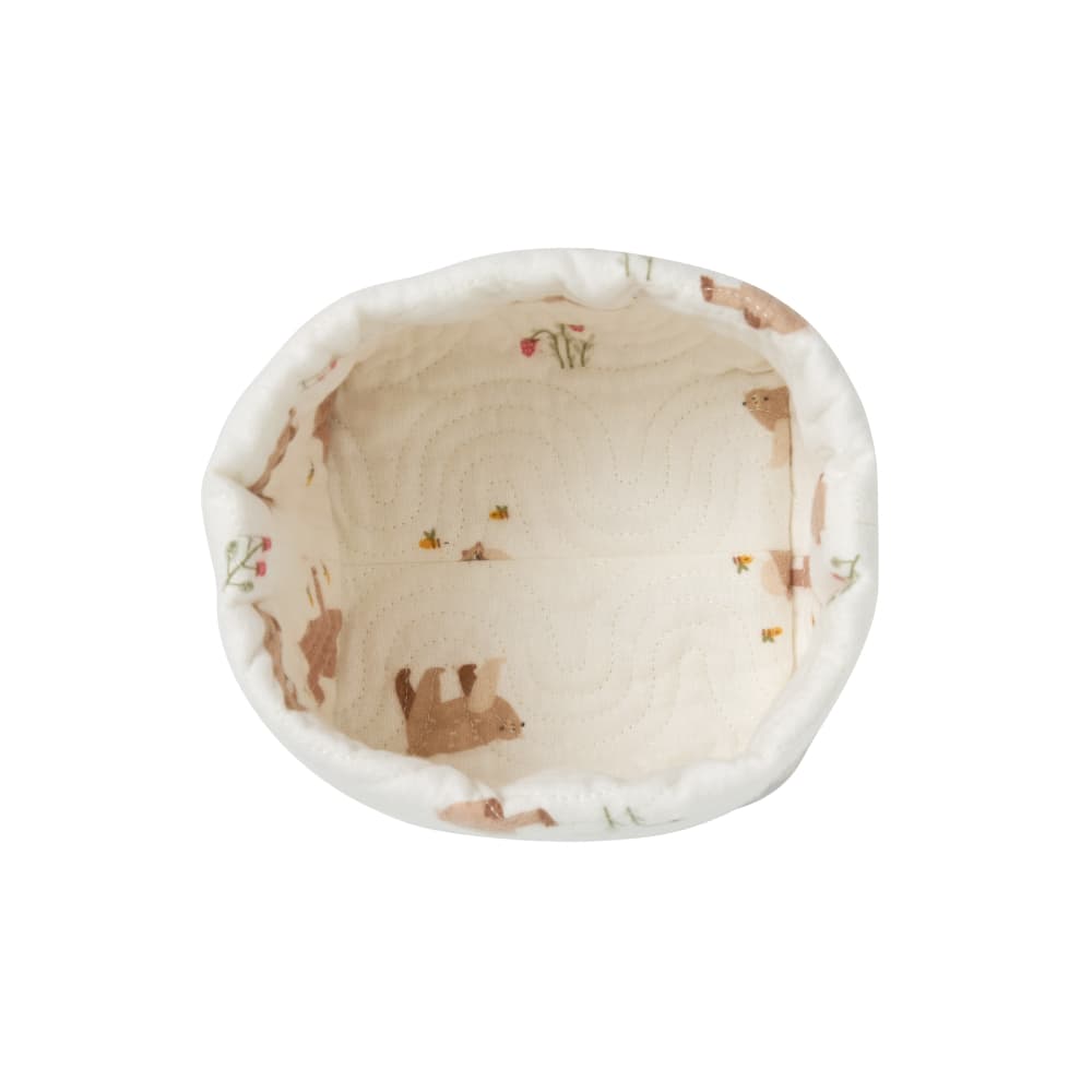 Корзины для хранения BUBA KIDS, 3 шт., Мишкины лакомства/Натуральный