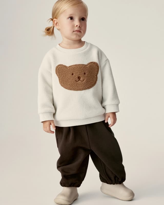 Толстовка детская Loomknits Молочный