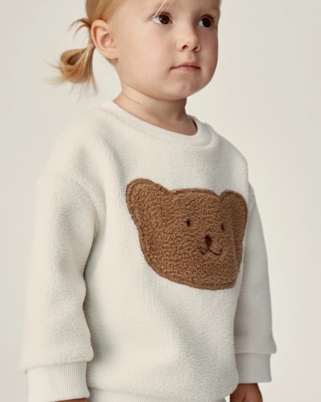 Толстовка детская Loomknits Молочный