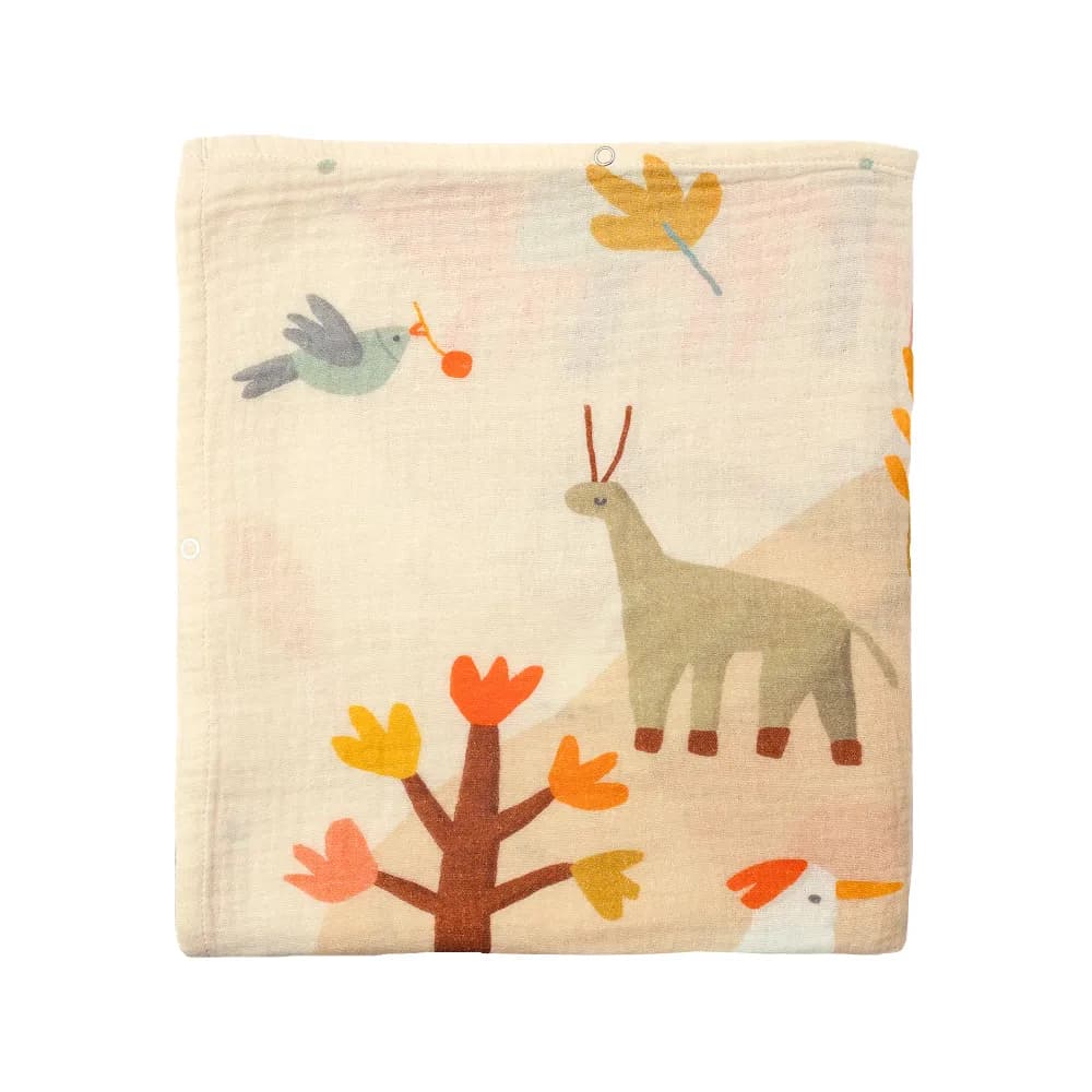 Пелёнка муслиновая BUBA KIDS, Центральный регион, 115х115