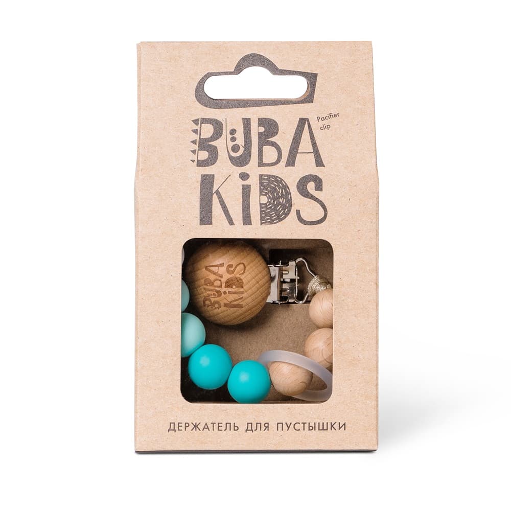 Держатель для пустышки BUBA KIDS, Mary, Мятный