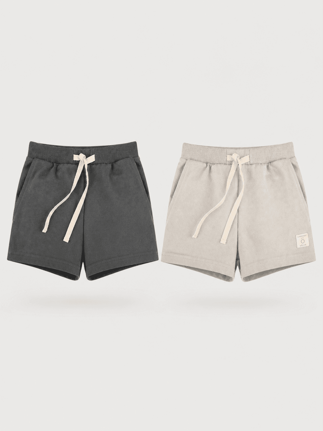 Шорты Mjolk Steel Grey/Beige, сет 2 шт.