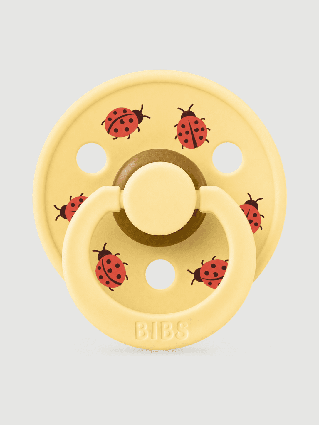 BIBS Studio Colour - Ladybug Friends - Pale Butter 0-6 месяцев