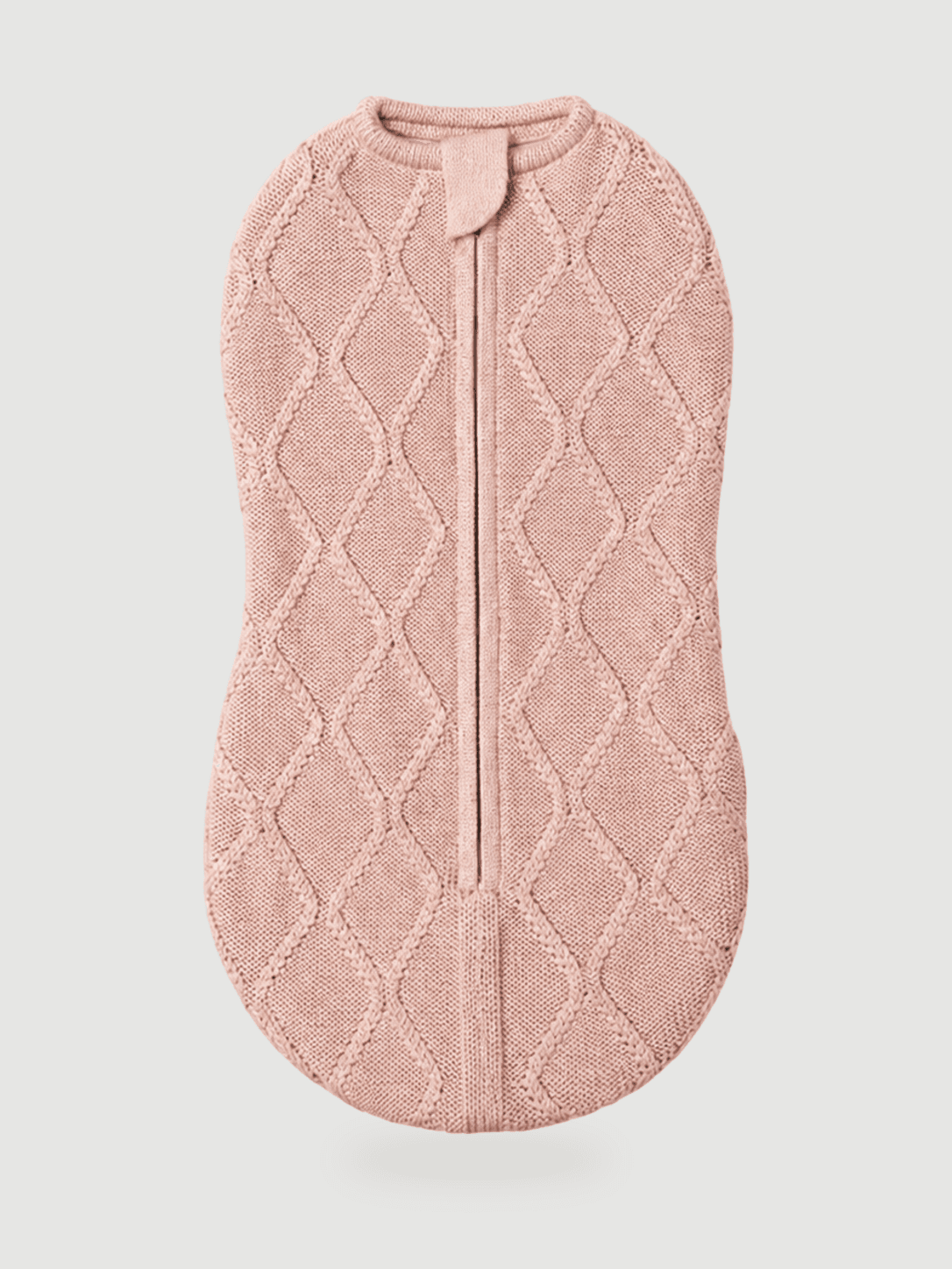 Кокон детский Oliver Loomknits Пудровый