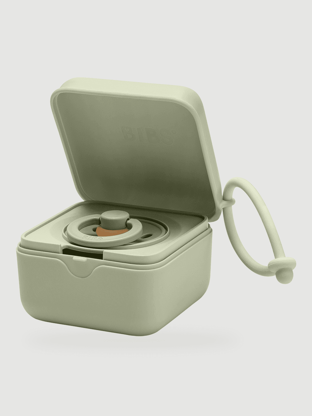 Контейнер для пустышки BIBS Pacifier Box Sage