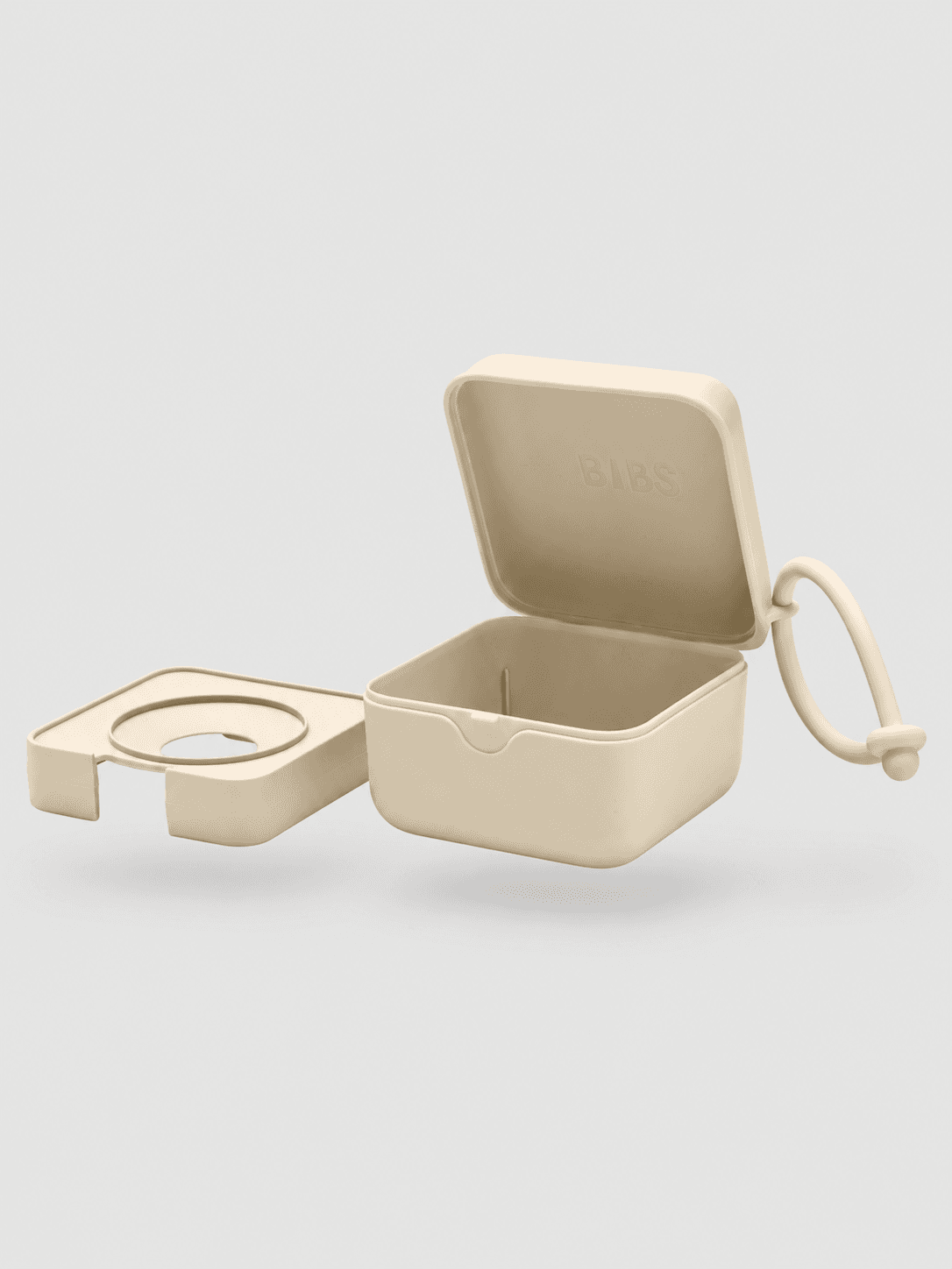 Контейнер для пустышки BIBS Pacifier Box Vanilla