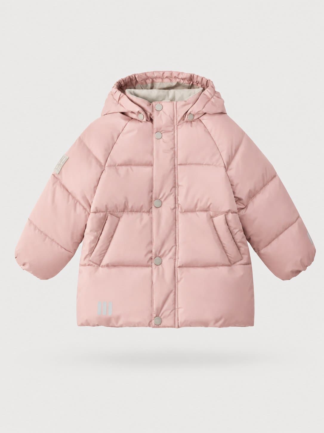 Демисезонная куртка Leokid Leni Pink Bloom, каталожное фото на светло-сером фоне