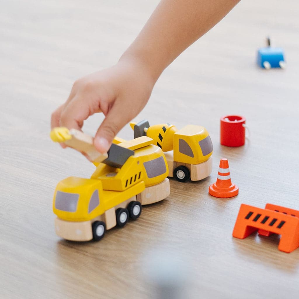 Набор машинок Plan Toys «Спецтранс»