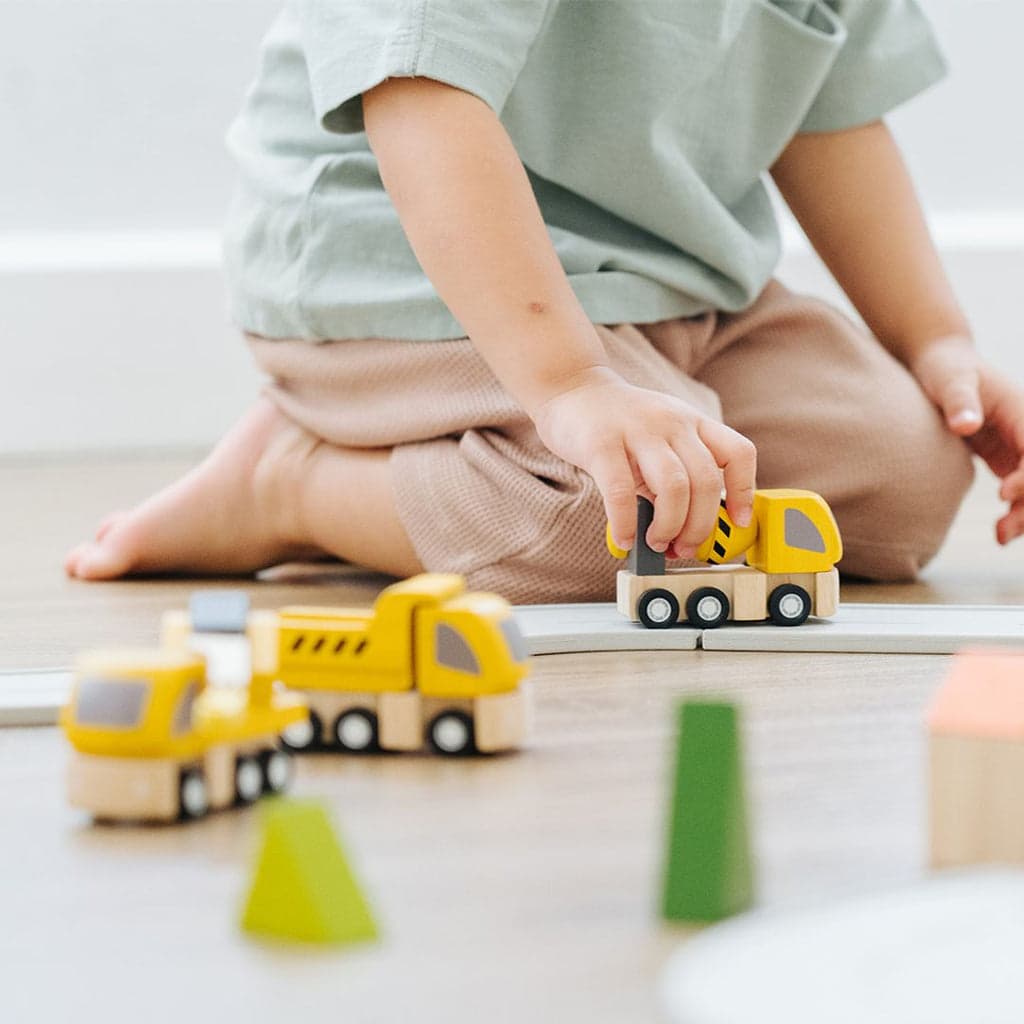 Набор машинок Plan Toys «Спецтранс»