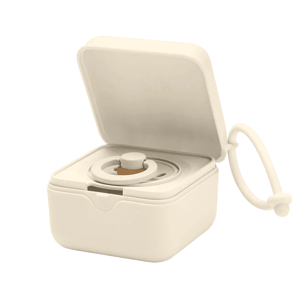 Контейнер для пустышки BIBS - Ivory/Black